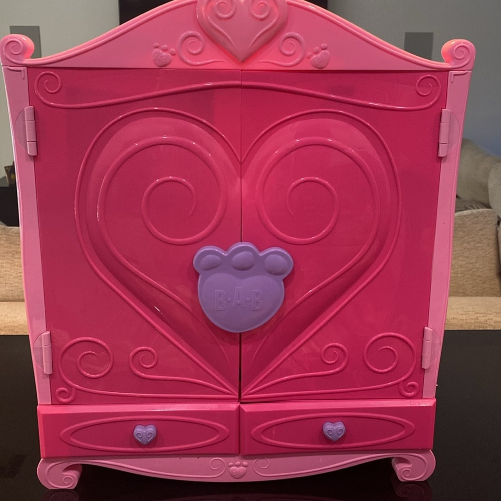 Build-A-Bear "Fancy Fashion Boutique" closet organizer with accessories - Picture 9 of 15